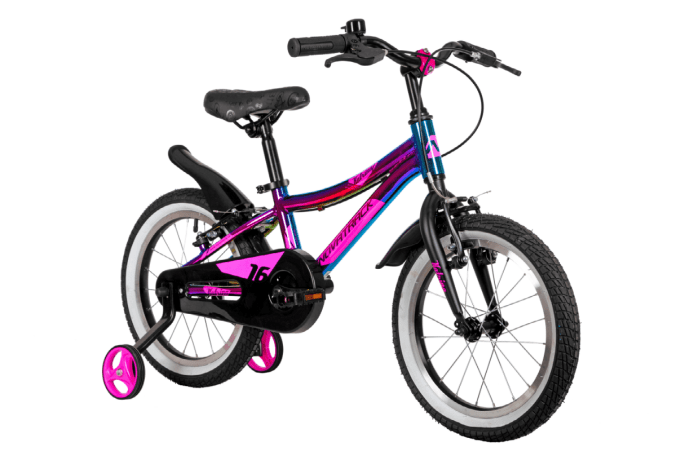 Велосипед NOVATRACK 16" KATRINA алюминиевый, фиолетовый металлик