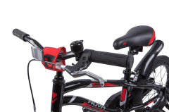 Велосипед NOVATRACK 16", PRIME AB, алюминиевый, чёрный