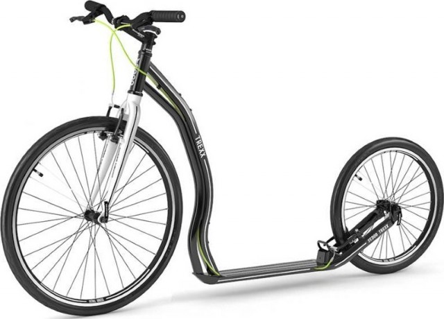 Самокат Yedoo Trexx, Чёрный/белый