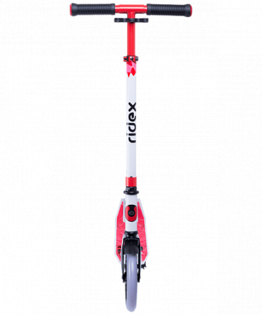 Самокат 2-х колесный RIDEX Marvellous 200 мм, белый/красный