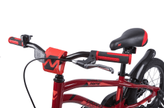 Велосипед NOVATRACK 16", PRIME, алюминиевый, коричневый