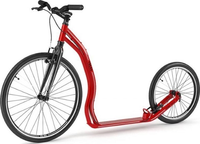 Самокат Yedoo Trexx, Красный/чёрный