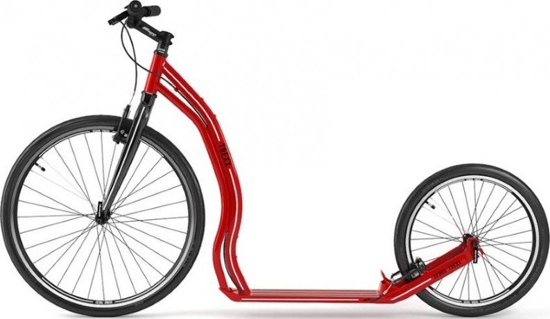 Самокат Yedoo Trexx, Красный/чёрный