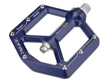 16486.0x460 Velosipednie pedali MLG-CK26 aluminievie, 100h102h11mm, os CrMo, 1 sharikovii podshipnik + 1 podshipnik skoljeniya, smennie shipi, ves 383g sinie kypit v Moskve v internet-magazine «VELOSTANOK» Velosipednie pedali MLG-CK26 aluminievie, 100h102h11mm, os CrMo, 1 sharikovii podshipnik + 1 podshipnik skoljeniya, smennie shipi, ves 383g sinie Велосипедные педали MLG-CK26 алюминиевые, 100х102х11мм, ось CrMo, 1 шариковый подшипник + 1 подшипник скольжения, сменные шипы, вес 383г синие