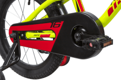 Велосипед NOVATRACK 16", PRIME, алюминиевый, салатовый