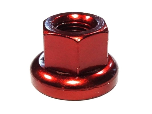 Mr.control гайка m-fxs для оси Fix Gear, закалённая сталь, M9X1.0, L:14,6мм, красная