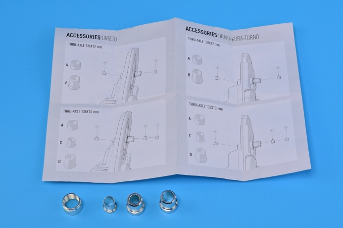 Адаптеры Elite под полую ось 135x10, 135x12 мм
