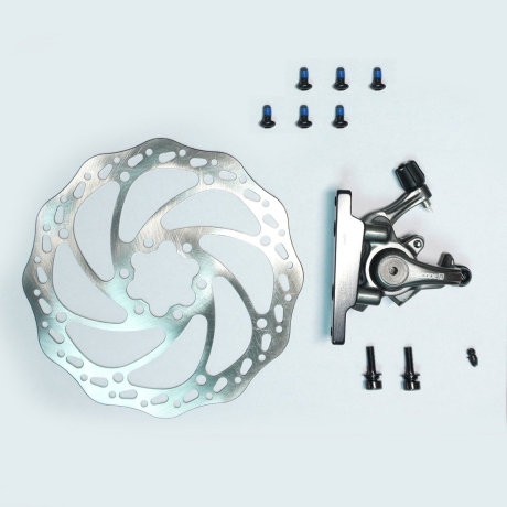 Тормоз дисковый мех. пер. PROMAX DECODE с рот. DT-160H и адапт.