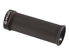 10641_0.240 Gripsi kypit v Moskve v internet-magazine «VELOSTANOK» Gripsi Velo грипсы vlg-884-3ad2-l1-g2, 22,4х92мм, пластик/гель, поверхность "diamond", с 1 ал.грипстопом g2 lock, с заглушками vlp-69-1