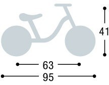 Беговел Puky LR XL 4078 black черный