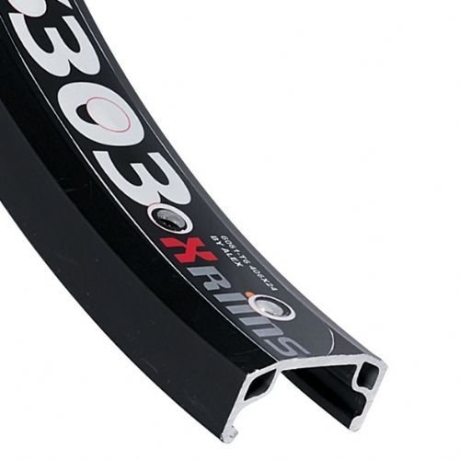 Велосипедный обод Alexrims y303, 20''х24ммх48h, a/v, одинарный, чёрный