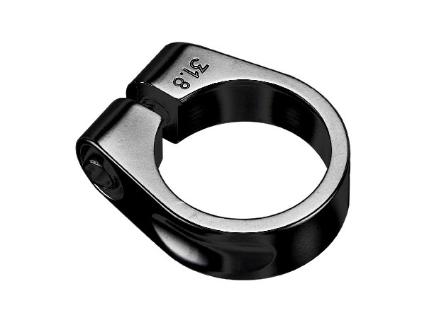 Zoom зажим подседельный 28,6 под шестигранник, чёрный