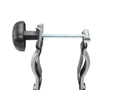 Крепление MENABO HUGGY LOCK на крышу автомобиля для 1 в-да весом до 15кг, фиксатор с замком