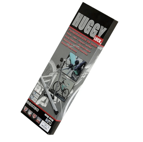 Крепление MENABO HUGGY LOCK на крышу автомобиля для 1 в-да весом до 15кг, фиксатор с замком