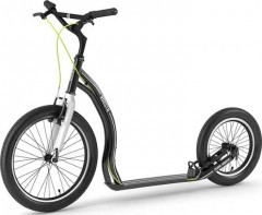 Самокат Yedoo Rodstr, Чёрный/белый