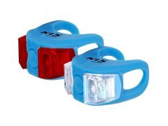 KELLYS Комплект освещения TWINS, 2 диода, 2 режима, батарейки в компл., голубой