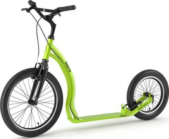 Самокат Yedoo Rodstr, Зелёный/чёрный