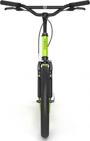 Самокат Yedoo Rodstr, Зелёный/чёрный