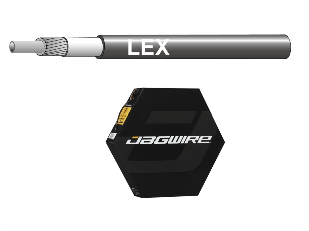 Jagwire троса рубашка 4мм lex 50 м черная