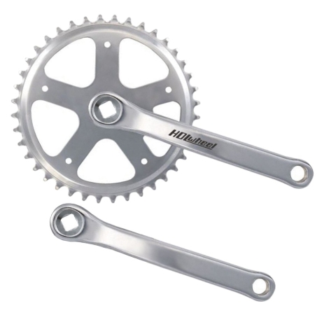 Система HDL-S140 (STELS) шатуны стальные 165мм хром, звезда 1/2"x1/8" 44T