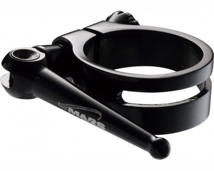 Зажим подседельный 34,9, с эксцентриком (CNC), высота 17мм, вес 25,4г