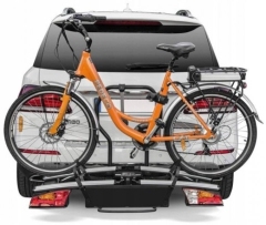 Крепление MENABO ANTARES на фаркоп автомобиля для 2 в-дов, с системой откидывания, фиксаторы с замками. Подходит для Fat и E-bike