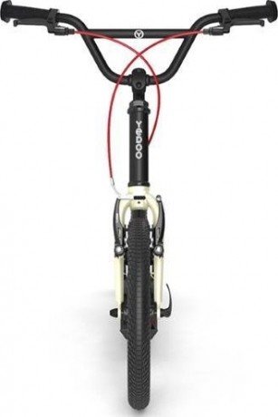 Самокат Yedoo Frida & Fred, Чёрный/кремовый