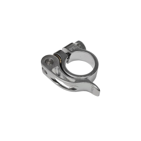 Зажим подседельный AT-101 31,8 мм с эксцентриком SQR-116 серебристый