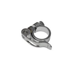 Зажим подседельный AT-101 31,8 мм с эксцентриком SQR-116 серебристый