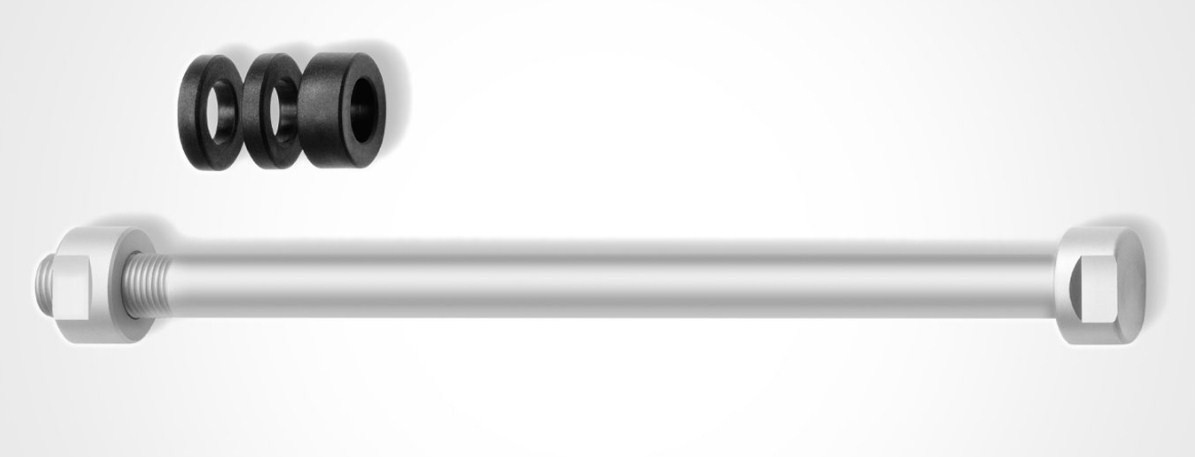 Ось для заднего колеса TACX E-Thru 12mm x 1 (T1707) оригинал