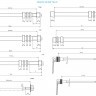Ось для заднего колеса TACX E-Thru 12mm x 1 (T1707) оригинал