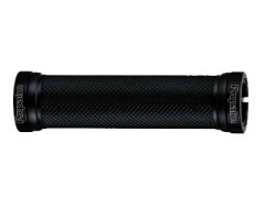 16054.240 Gripsi kypit v Moskve v internet-magazine «VELOSTANOK» Gripsi PROPALM Грипсы HY-697EP, 120мм, с 2 грипстопами, с заглушками, поверхность "dimond", чёрные, с упаковкой