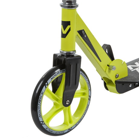 Самокат для детей NOVATRACK POLIS 200P, зеленый