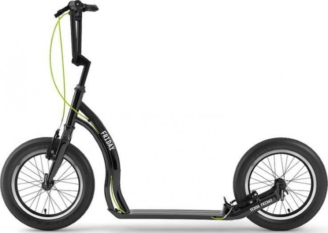 Самокат Yedoo Friday, Чёрный
