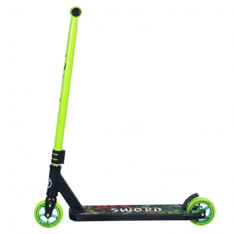 Самокат трюковый AT Scooters SWORD зеленый НОВИНКА! 2022