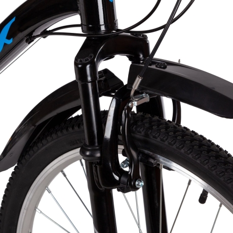 Велосипед FOXX 26 AZTEC синий, сталь, размер 18