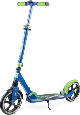 Самокат Comfort (2017), Синий/зелёный