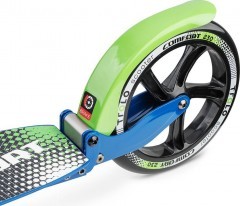 Самокат Comfort (2017), Синий/зелёный