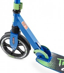 Самокат Comfort (2017), Синий/зелёный