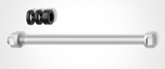 Ось для заднего колеса TACX E-Thru axle M10x1 (T1706) ОРИГИНАЛ!