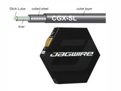 Jagwire троса рубашка 5мм cgx со смазкой 30 м &quot;титан&quot;