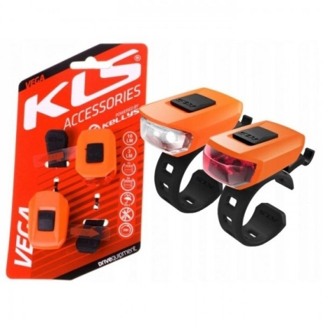 Комплект освещения KLS VEGA USB оранжевый