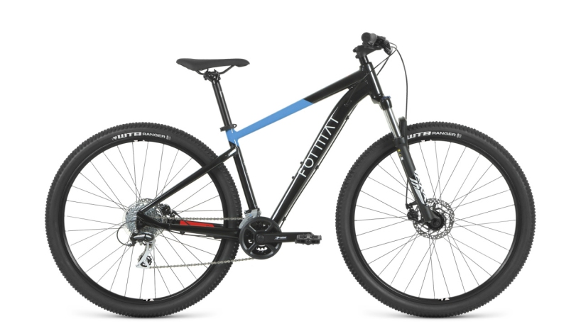 Горный велосипед Format 1414 29" (2023) черный/синий