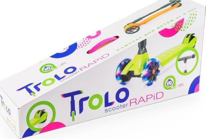 Самокат Rapid, Оранжевый