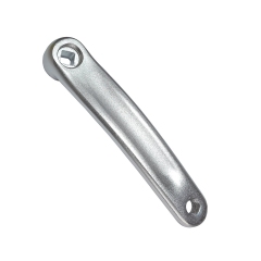 Шатун A04 левый алюм.170мм под ромб серебристый