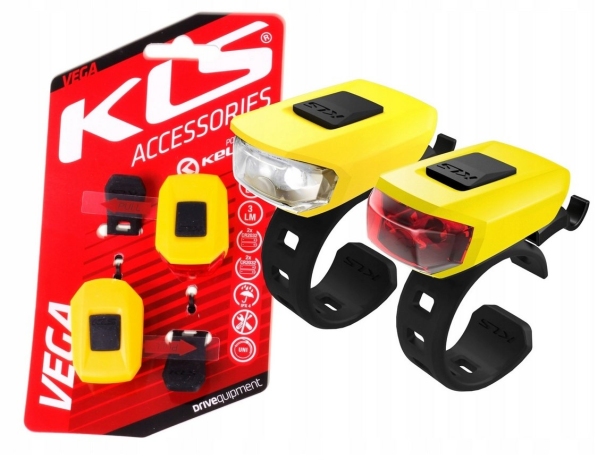 Комплект освещения KLS VEGA USB жёлтый