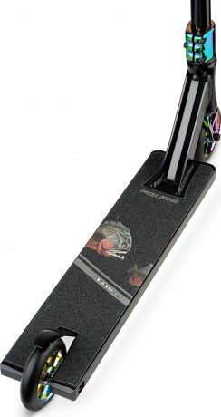 Самокат FOX Big Boy 4.7 (2020), Чёрный/нео-хром