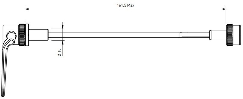 Эксцентрик TACX 135х10мм для велостанка с прямым приводом (T2840)