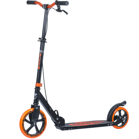 Самокат для детей NOVATRACK POLIS, оранжевый 230/180мм