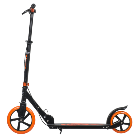 Самокат для детей NOVATRACK POLIS, оранжевый 230/180мм